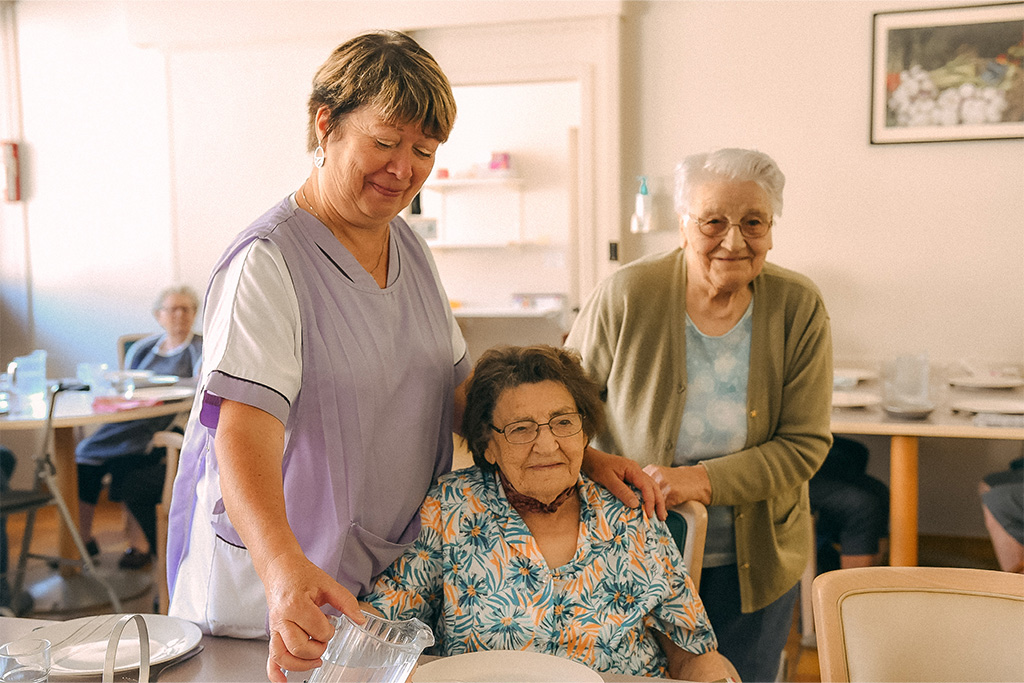 accompagnement aides soignantes ehpad martigne